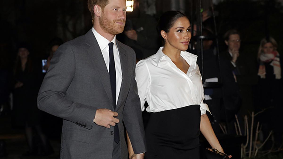 Meghan Markle y el príncipe Harry en los premios Endeavour en Londres