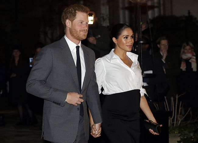 Meghan Markle y el príncipe Harry en los premios Endeavour en Londres