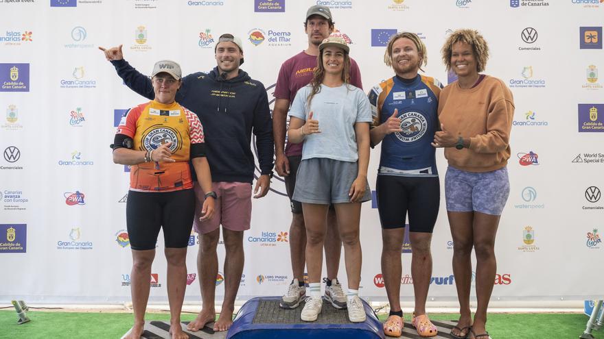 España y Croacia lideran las carreras de Slalom en Pozo Izquierdo