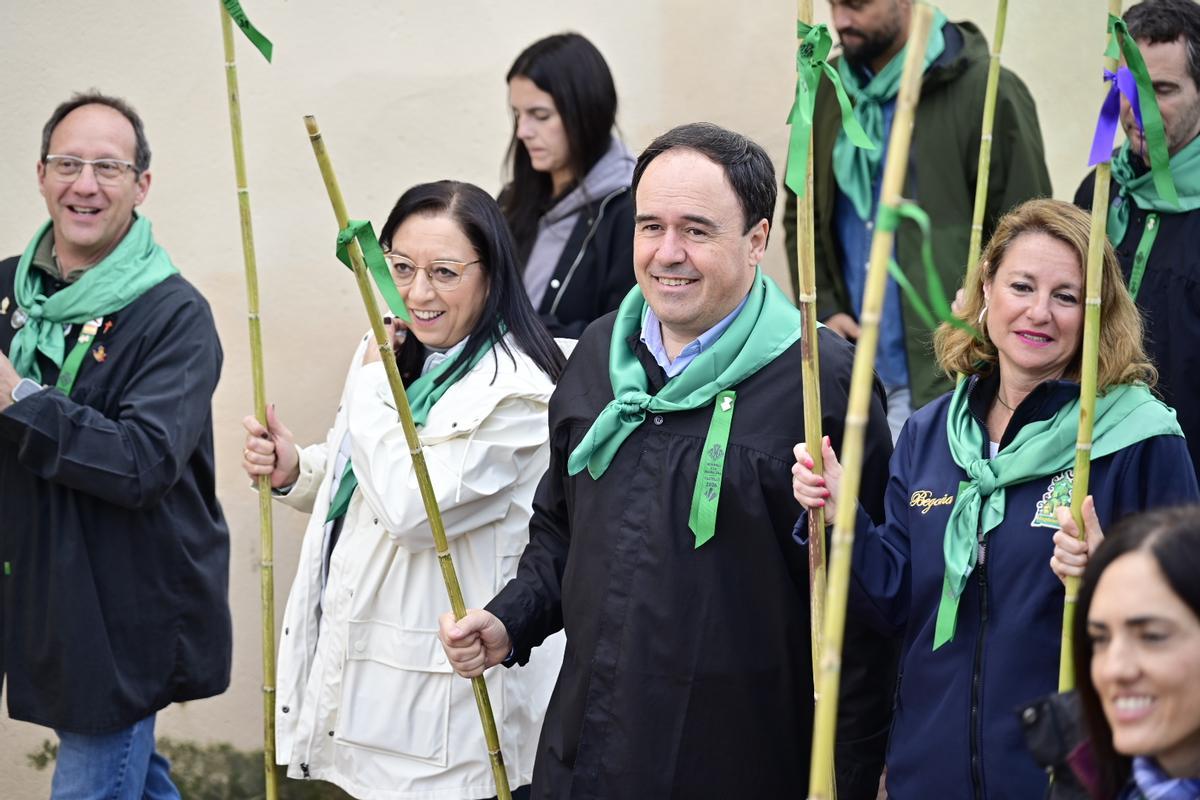 Llanos Massó, Pérez Llorca y Begoña Carrasco.