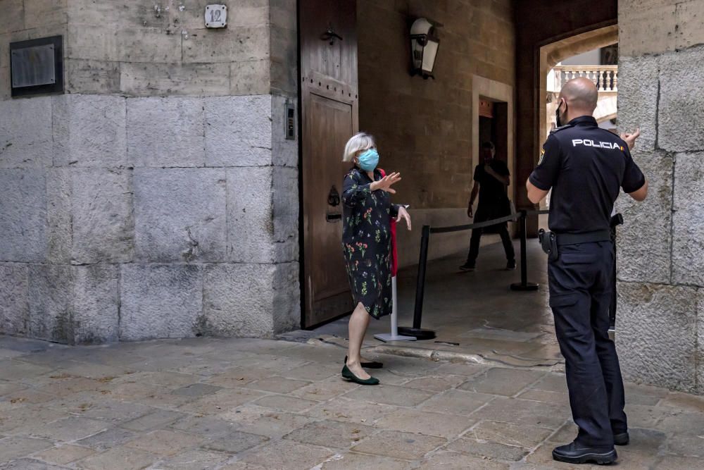 Coronavirus en Mallorca: Los juzgados de Palma avanzan en la desescalada