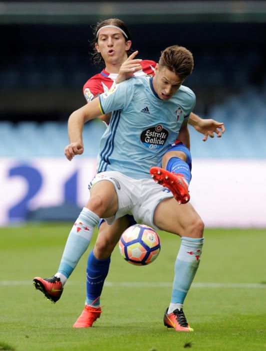 Las mejores fotografías del encuentro en Balaídos entre el Celta y el Atlético de Madrid