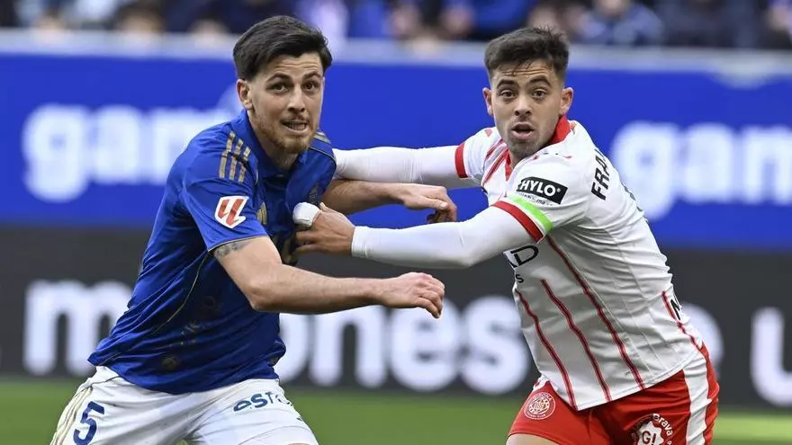 El Oviedo da un paso decisivo hacia la salvación tras tumbar al Girona