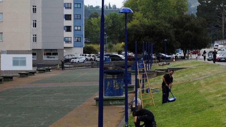 Uno de los parques en los que instala la tecnología LED.