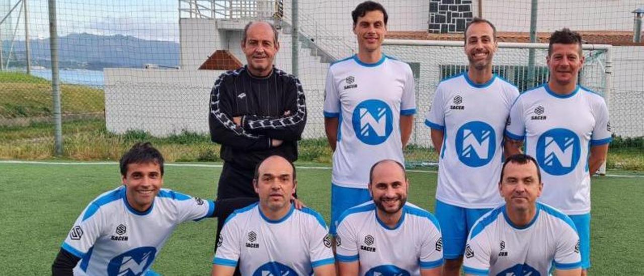 Equipo del Estrella Coja de la Liga de Veteranos.  | // KENYATA