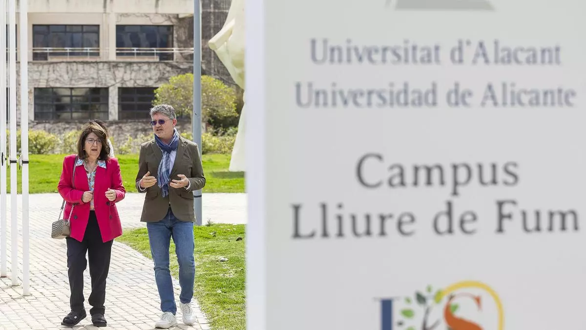 Confirmado: la Universidad de Alicante estrena el primer campus sin humo de la Comunidad
