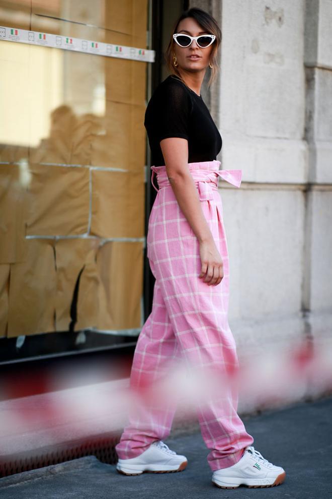 Rosa barbie + negro