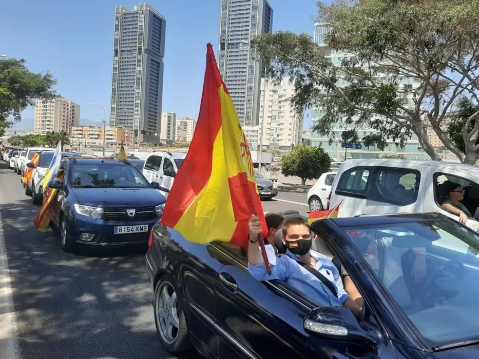 Caravana de Vox en Santa Cruz de Tenerife