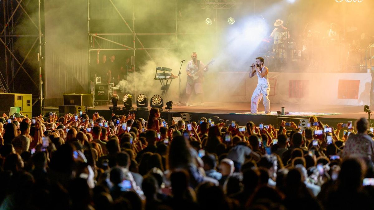 Concierto de Camilo en Tenerife