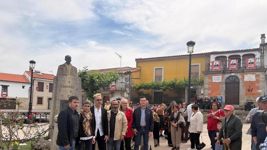 Guijo de Granadilla rinde homenaje a Gabriel y Galán en el aniversario de su fallecimiento: así fue el acto