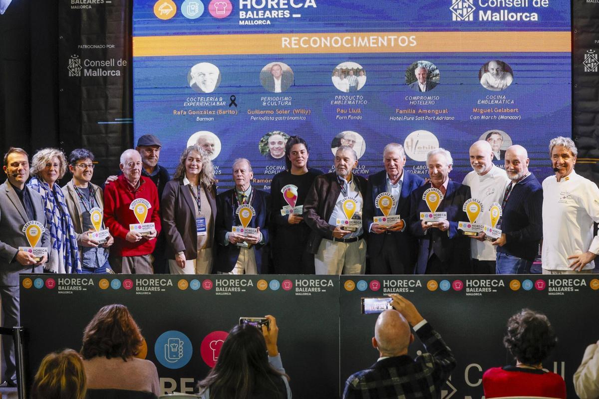 Todos los premiados por Horeca en esta edición.