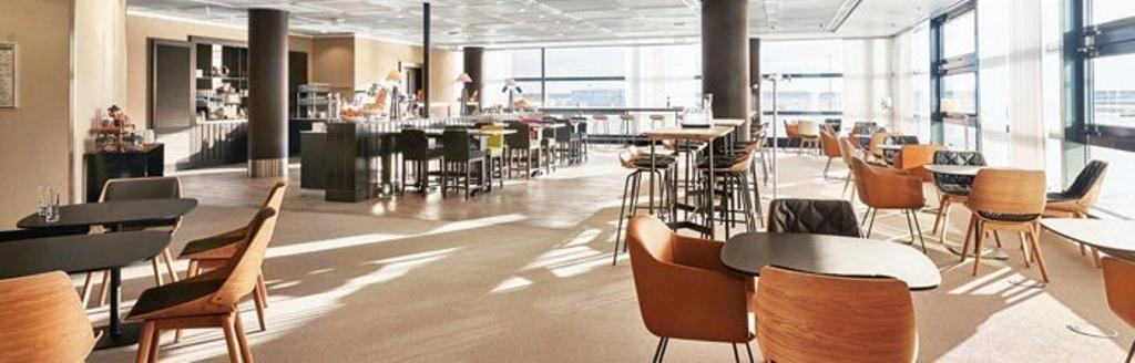 Lounge Aeropuerto de Lufthansa en Frankfurt