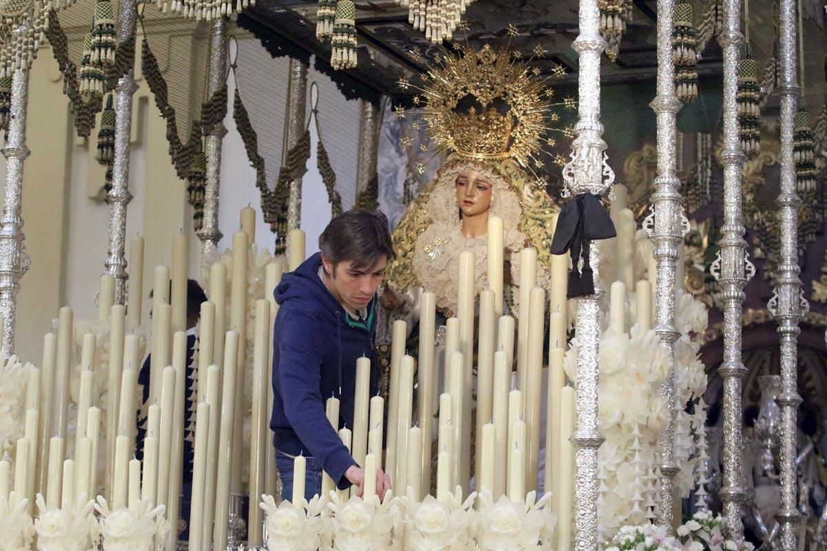 Los últimos preparativos de las hermandades