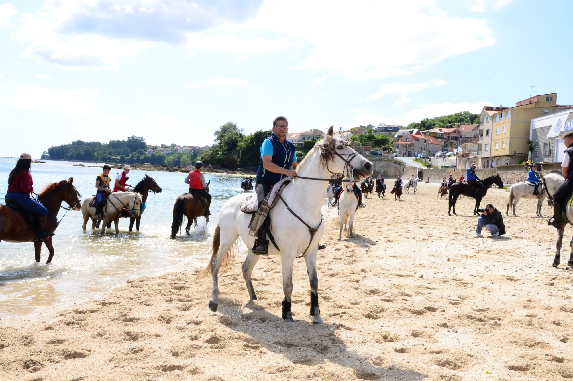 Más de 200 jinetes en la Xuntaza Cabalar de Moaña