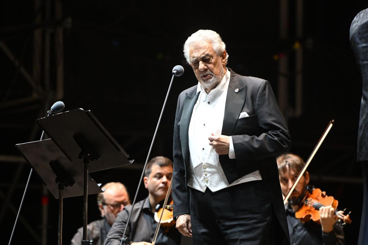 Actuación de Plácido Domingo en el SOM Festival