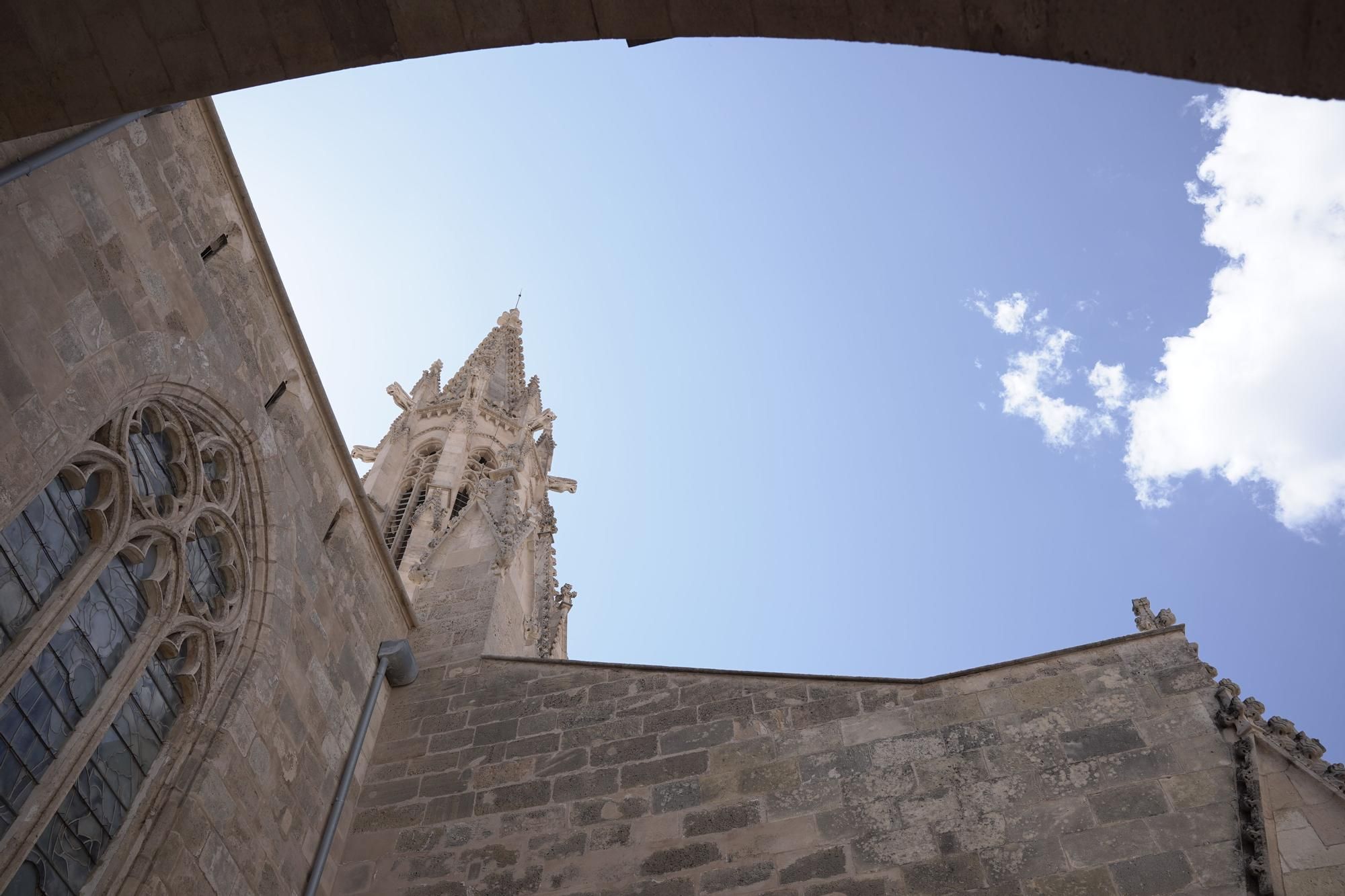 Die Kirche Santa Eulàlia in Palma de Mallorca öffnet die Dachterrasse für Besucher