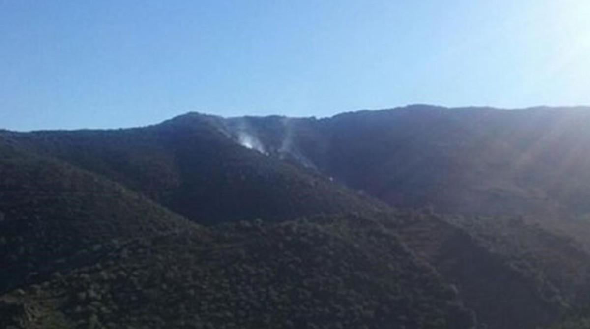 icoy33099279 una imatge dels bombers de l incendi a la frontera160308181341 icoy33099279 una imatge dels bombers de l incendi a la frontera160308181341