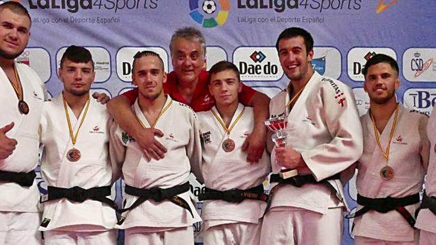 El primer equip del Securitas Girona-Judo.