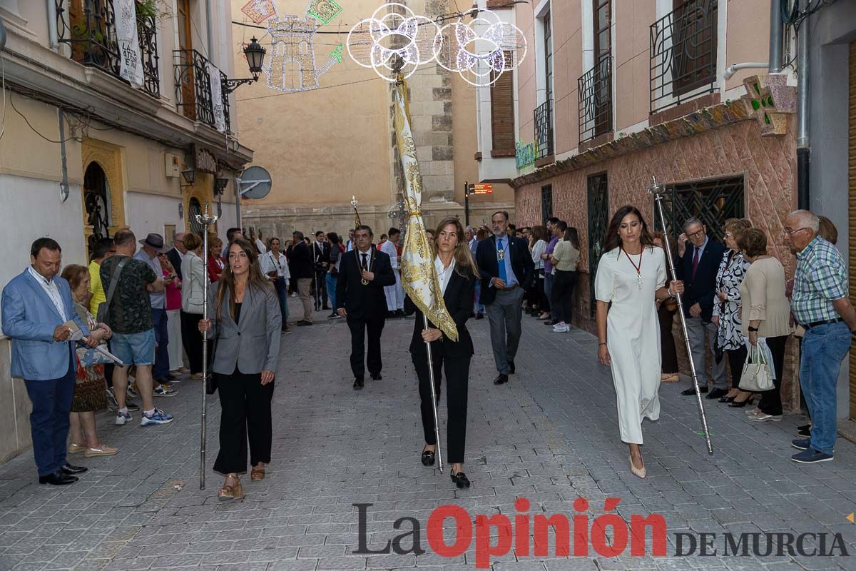 Procesión del Baño y parlamento en las Fiestas de Caravaca