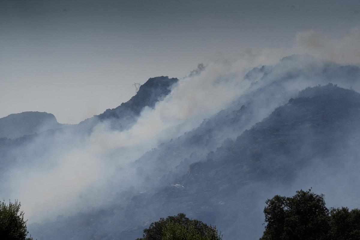 GALERÍA | El paisaje después de incendio en Fermoselle
