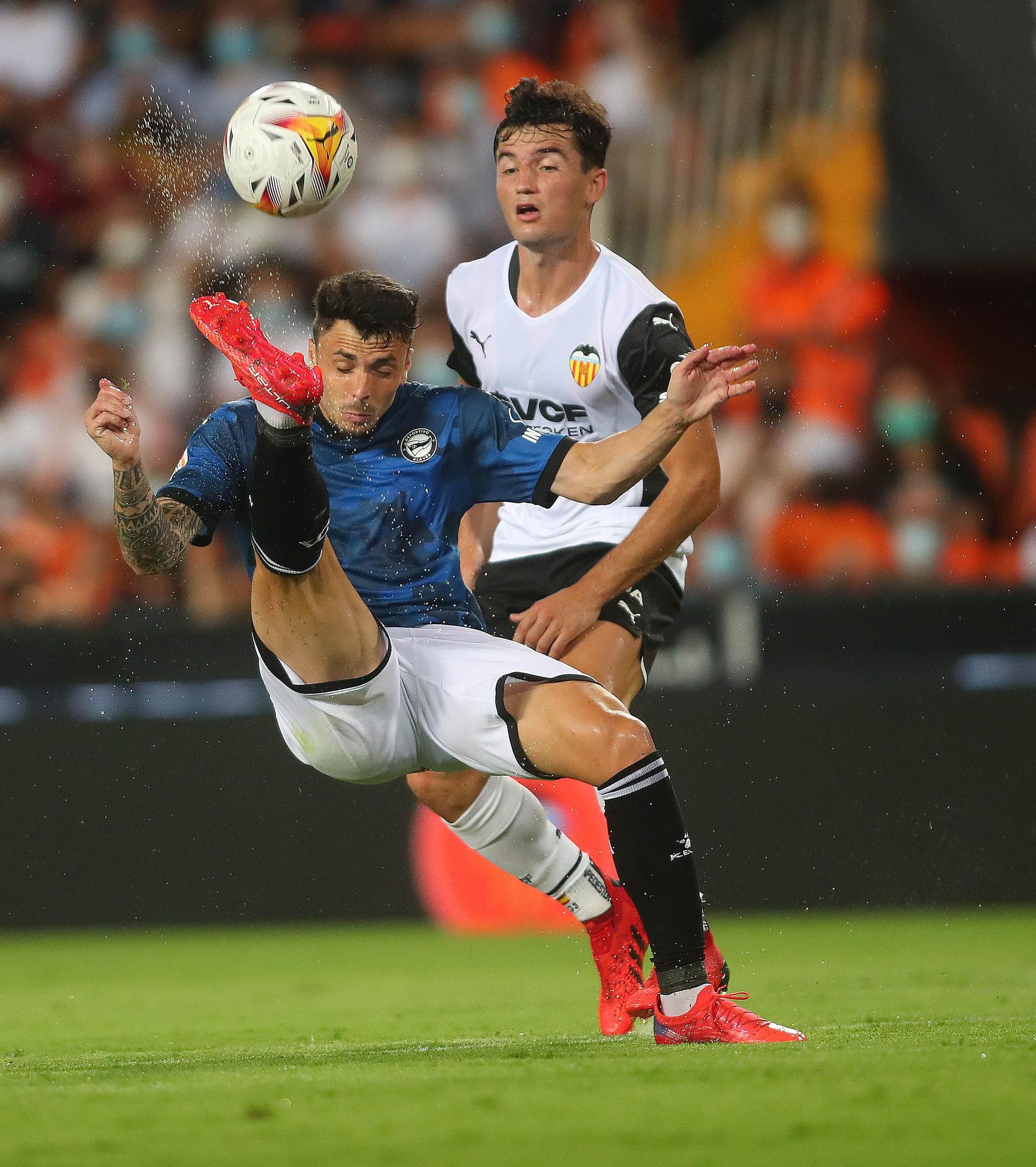 Las mejores fotos del Valencia - Alavés