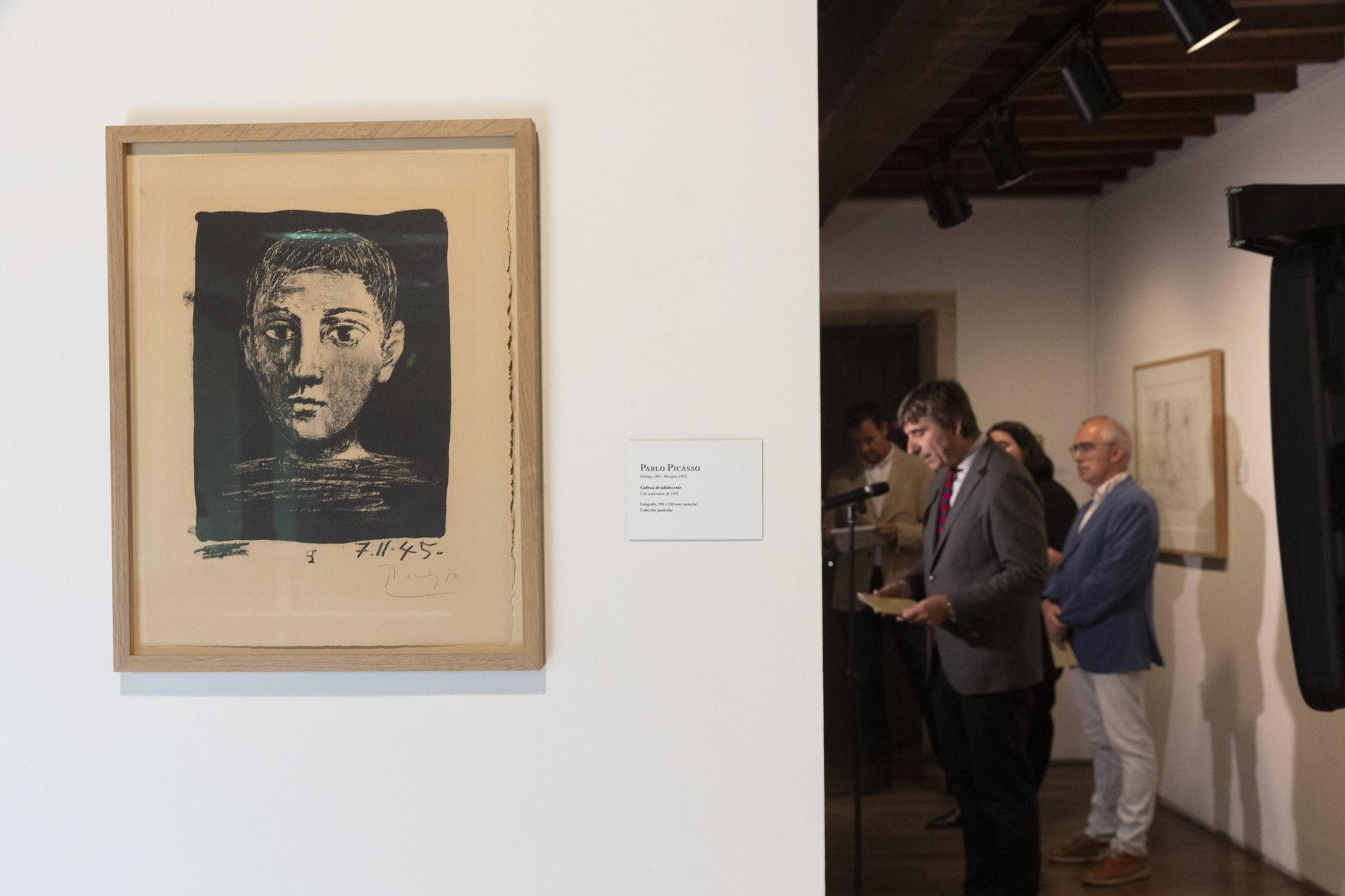 En imágenes: El Bellas Artes estrena una exposición de estampas de Picasso