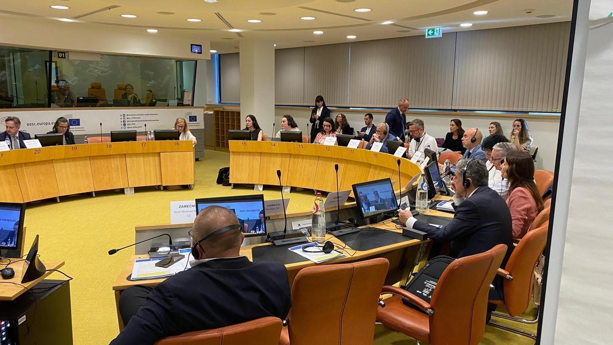Tercera reunión del Intergrupo del Vino (WINE Intergroup) del Comité Europeo de las Regiones (CdR) en Bruselas.