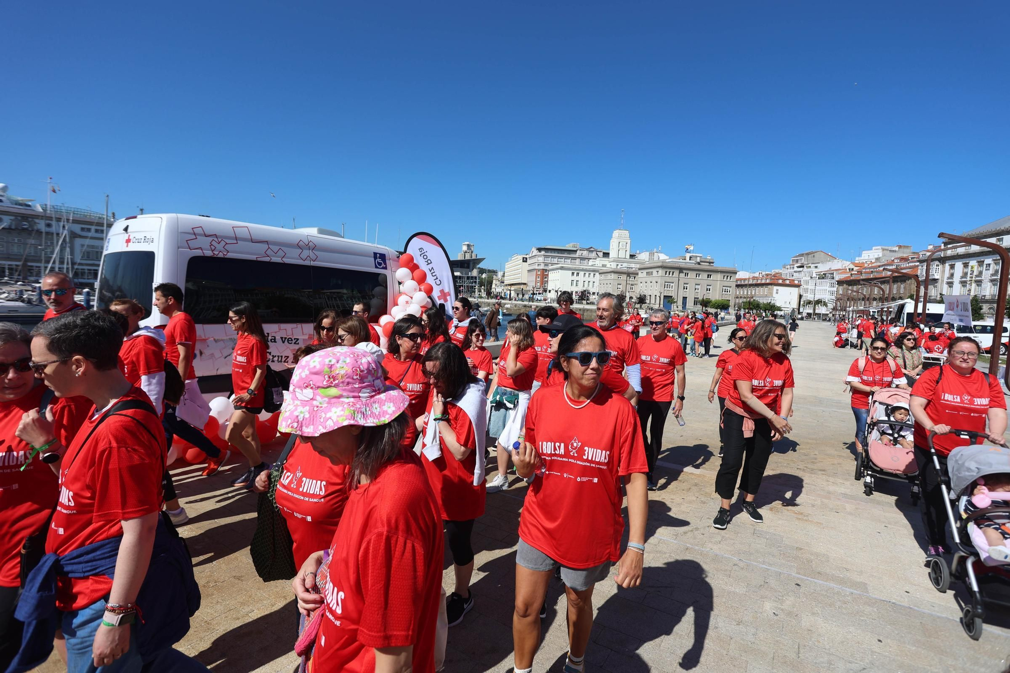 I Andaina Solidaria de Cruz Roja por la donación de sangre