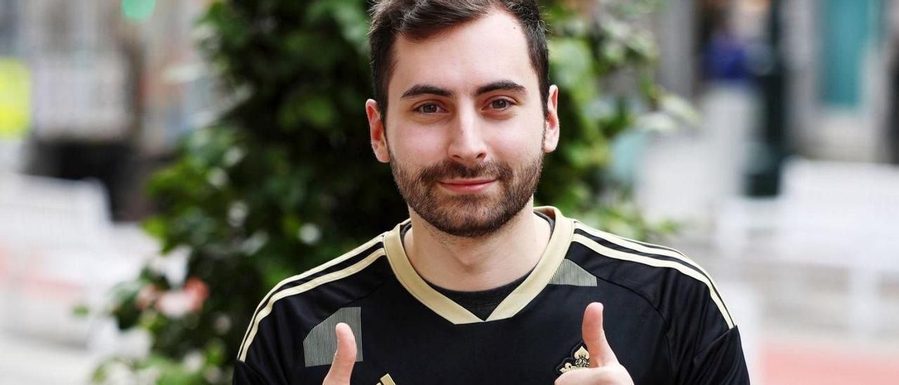 Óscar Román, en la actualidad, ya recuperado.
