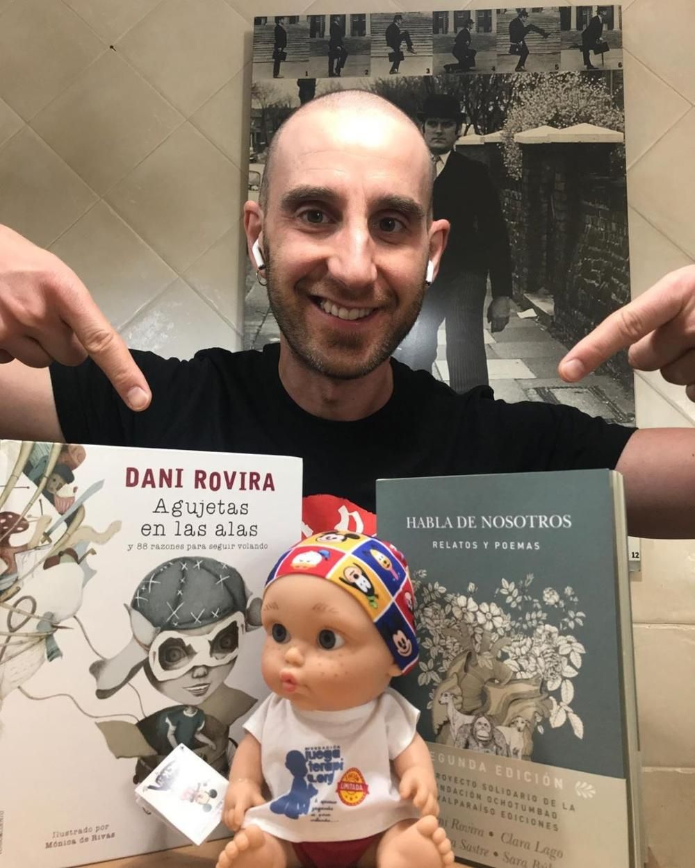 Dani Rovira en una imagen reciente compartida por él en su perfil de Instagram