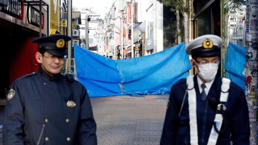 Ocho heridos en Tokio por un atropello masivo en Nochevieja