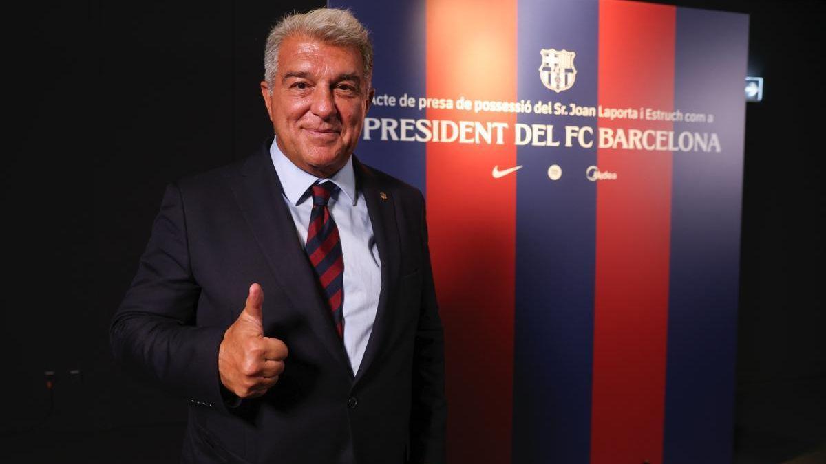 Laporta pone fecha límite al Atlético por Julián Álvarez: "La oferta no es ilimitada"