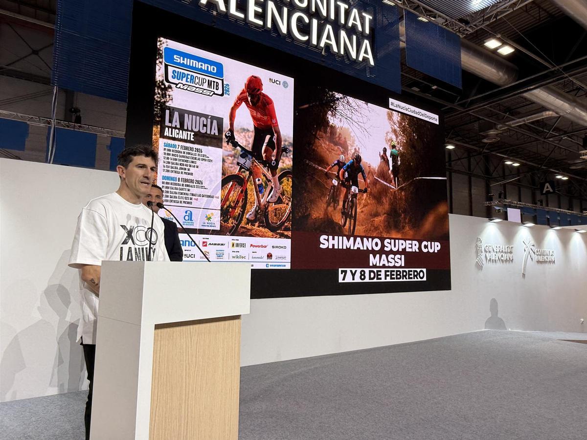 El bronce olímpico Carlos Coloma presentó la Shimano SUper Cup Massi.