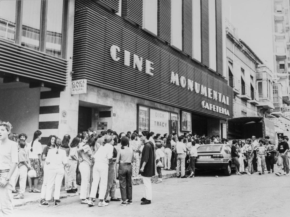Cine Monumental en 1991.