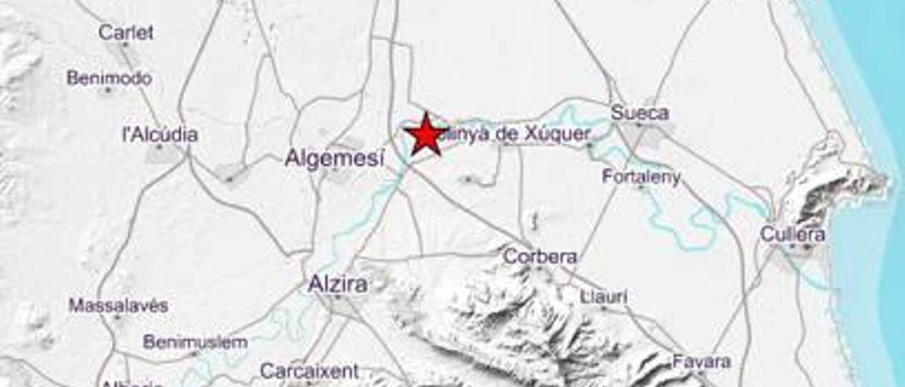 Albalat registra el tercer terremoto en apenas cuatro días en la Ribera