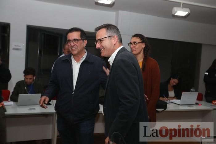 Así fue la noche electoral en la sede del PSOE en la Región de Murcia