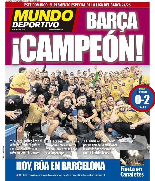 Las portadas de la prensa deportiva de hoy