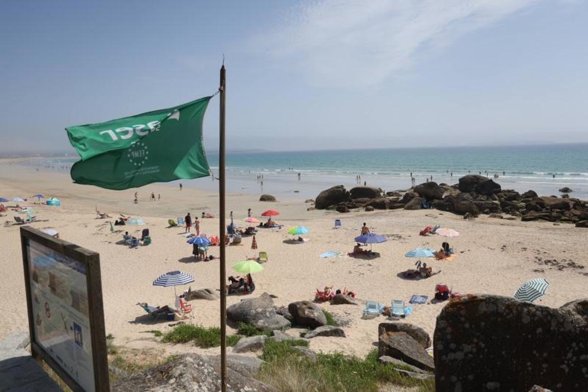 La playa de A lanzada.
