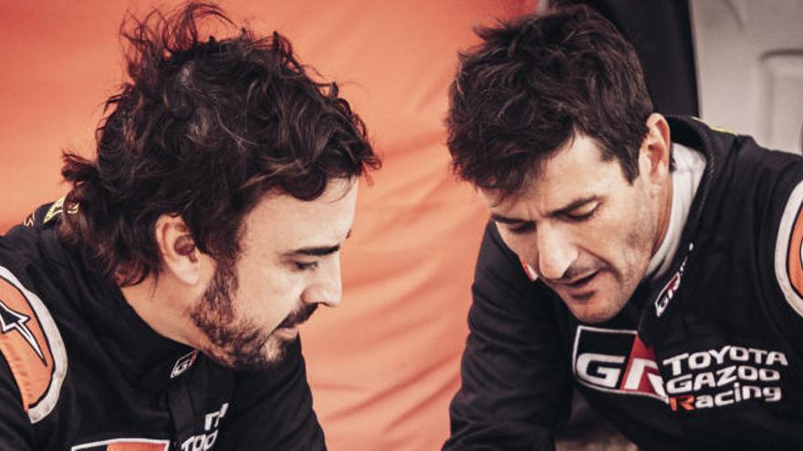 Fernando Alonso y Marc Coma