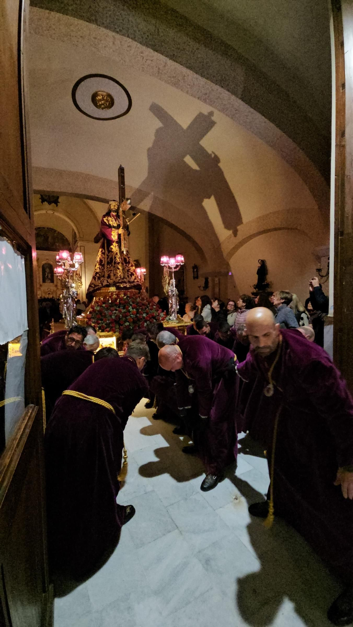 El patrón de Orihuela desafía a la lluvia