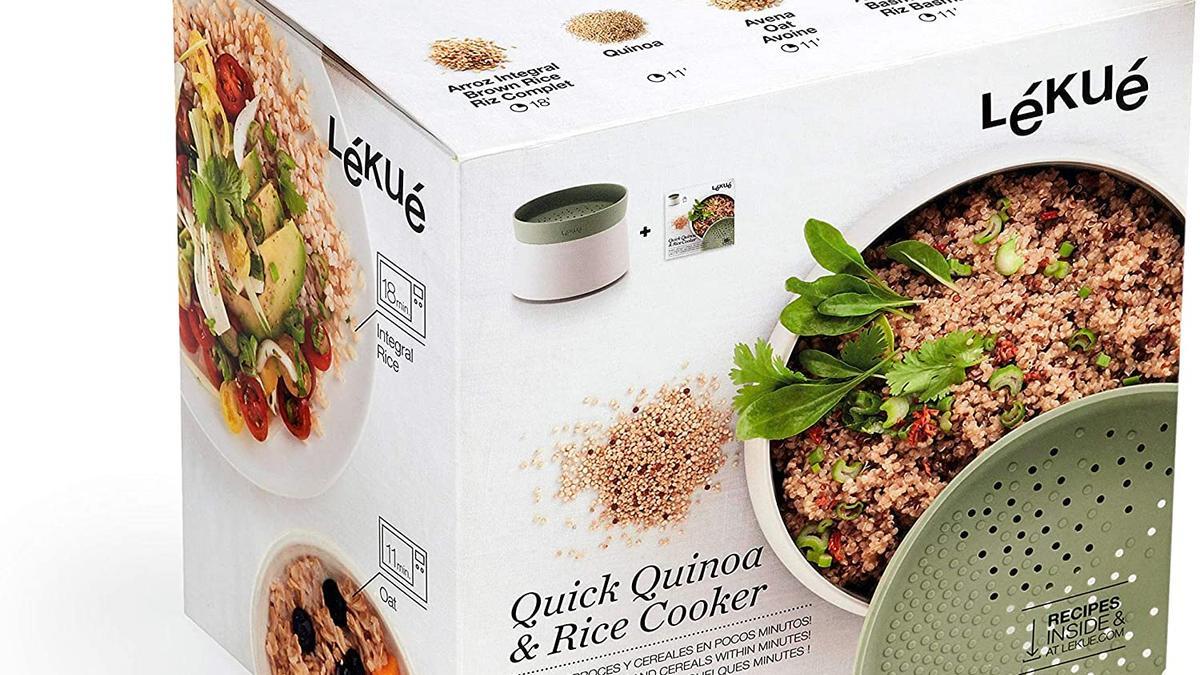Lékué - Con el Quick Quinoa&Rice Cooker podrás preparar