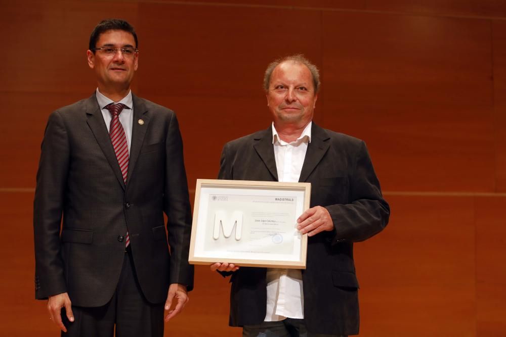 Homenaje en la UPV a profesores de Secundaria que dejan huella