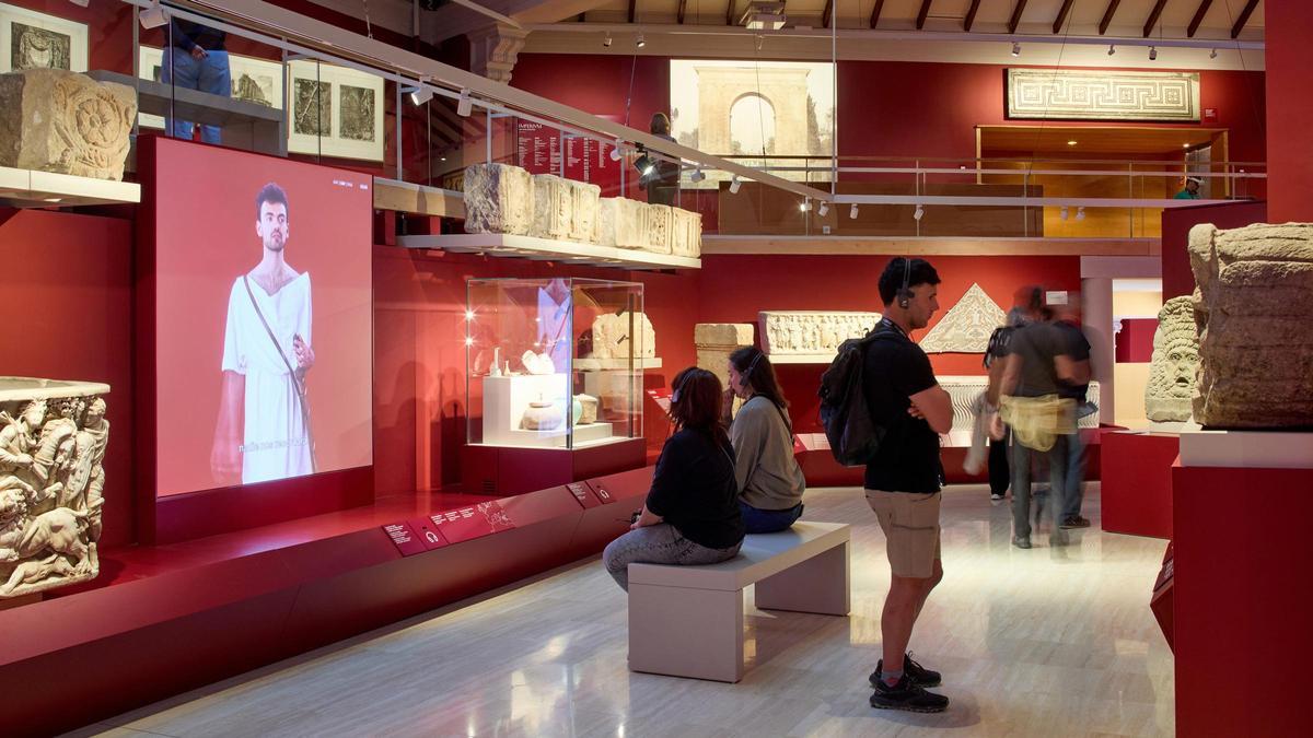 Exposición 'Imperivm', en el Museu d'Arqueologia de Catalunya.