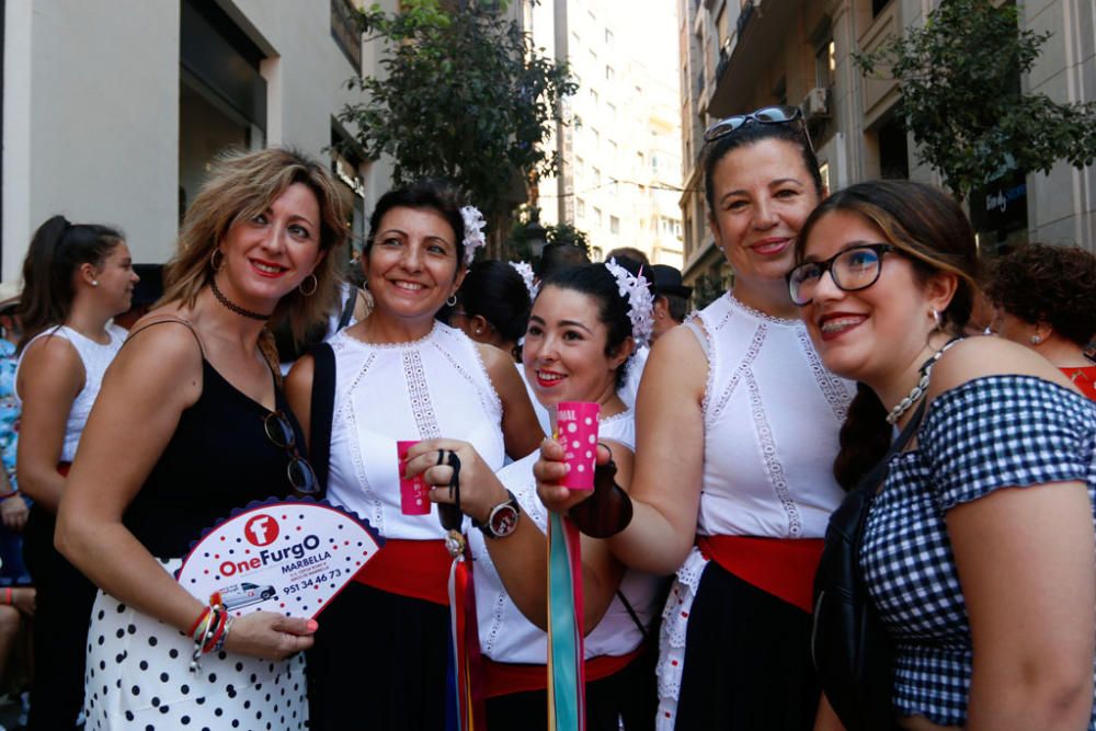 Ambiente en la Feria de Málaga del martes 20 de agosto