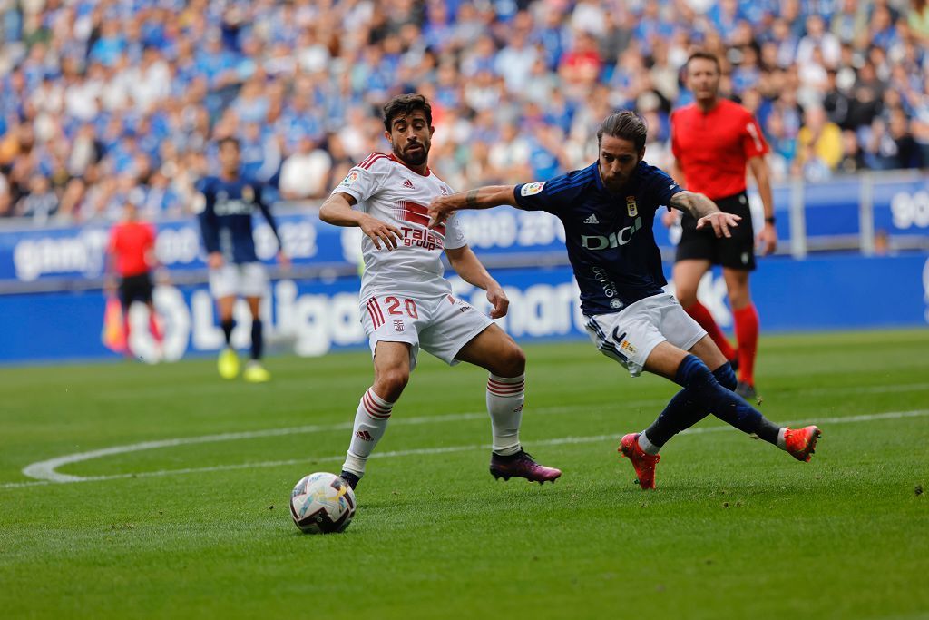 Las imágenes del partido Real Oviedo - FC Cartagena