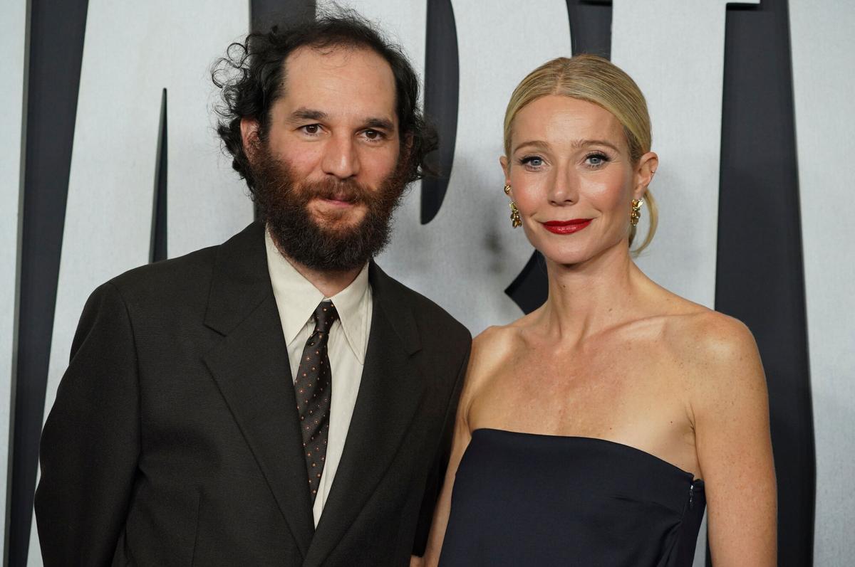Josh Safdie y Gwyneth Paltrow. otro de los protagonistas de la película.