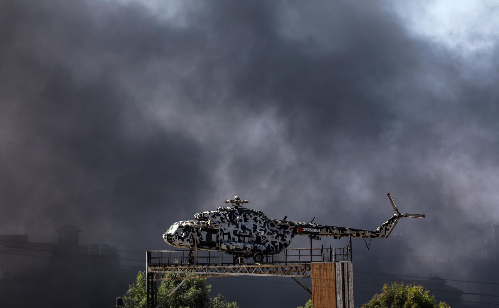 Las imágenes del ataque desde Gaza a Israel