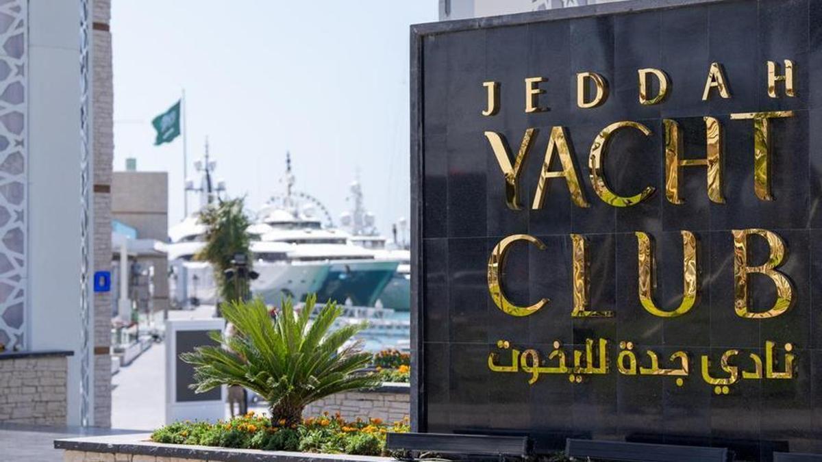 Instalaciones del Jeddah Yacht Club.