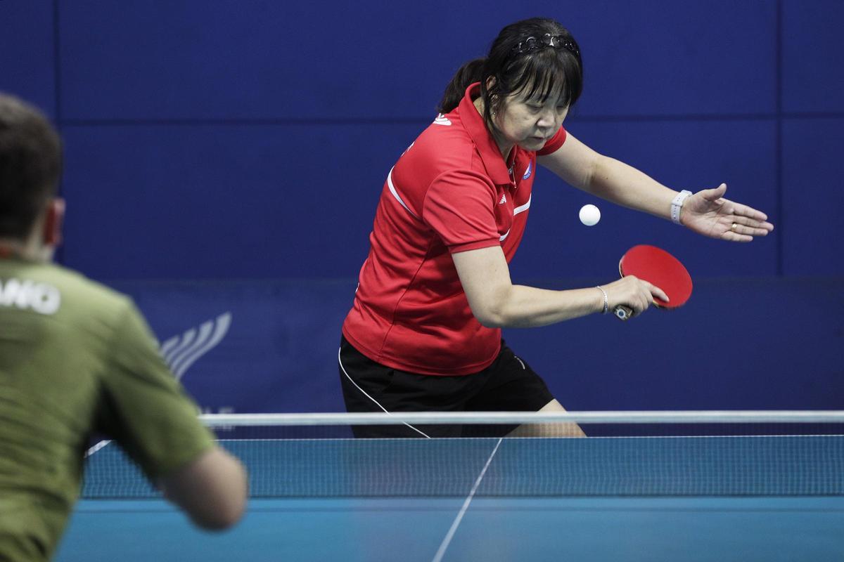 Tania Zeng, jugadora de tenis de mesa