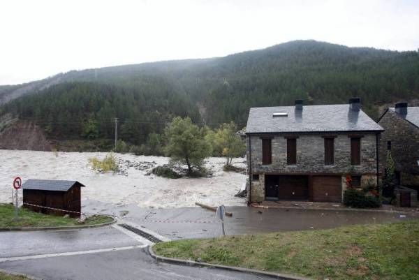 Fotogalería: Lluvias torrenciales en Aragón